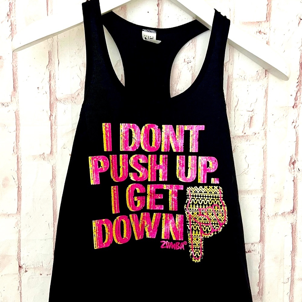 Zumba Get Down Instructor Ribbed Tank